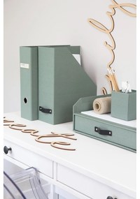 Zöld karton fiókos-dokumentumokhoz rendszerező Walter Canvas Paper Laminate – Bigso