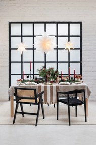 ED 4 db-os piros hosszú gyertya szett, égési idő 7 óra - Ego Dekor