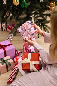 Üveg kézzel készített karácsonyfadísz 11 cm Lucky Cat – Sass &amp; Belle