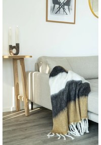 Natúr színű teakfa konzolasztal 30x90 cm Girona – House Nordic