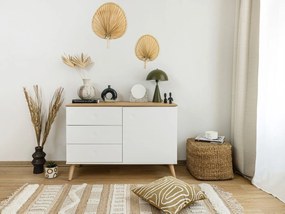 Medina bézs juta szőnyeg, 120 x 170 cm - Flair Rugs