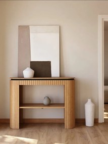 Mangófa konzolasztal 120x35 cm Licia - Kave Home