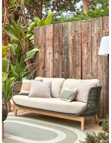 Catalina khaki kerti kanapé - Kave Home