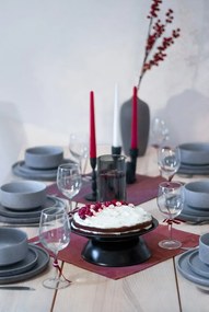 Malia 18 db-os szürke agyagkerámia étkészlet - Bonami selection