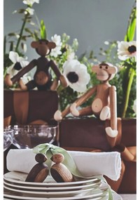Bojesen Denmark Monkey dekorációs figura tömör fából - Kay