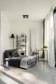 Ringar kék alumínium tárolóasztal, ø 39,5 cm - White Label