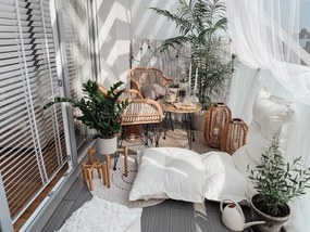 Coin szürke kültéri szőnyeg, 80 x 150 cm - NORTHRUGS