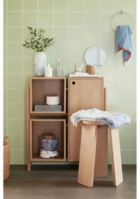 Thea kék pamut konyharuha, 40 x 60 cm - Hübsch