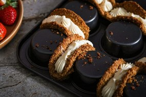 Malia 12 db-os tégla-narancssárga agyagkerámia étkészlet - Bonami selection