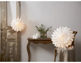 Clipp fehér karácsonyi dekoráció, ø 60 cm - Star Trading