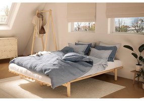 Natúr színű borovi fenyő ruhatartó állvány Hongi – Karup Design