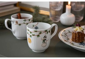 Hammershoi fehér porcelán gyertyatartó, ⌀ 7,5 cm - Kähler Design