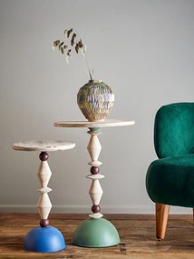 Jegenyefenyő kerek tárolóasztal ø 30 cm Mannelli – Bloomingville