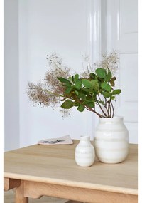 Omaggio fehér agyagkerámia váza, magasság 12,5 cm - Kähler Design