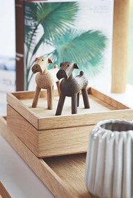 Bojesen Denmark Tim dekorációs figura tömör tölgyfából - Kay