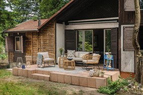 Vistdal műrattan kerti kanapé - Bonami Essentials