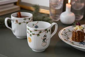 Hammershoi fehér porcelán gyertyatartó, ⌀ 7,5 cm - Kähler Design