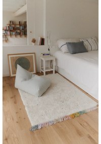 Krémszínű mosható kézi szövésű pamut gyerek szőnyeg 170x240 cm Stardust – Lorena Canals