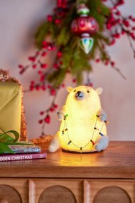 Fehér fénydekoráció Wally – Bloomingville