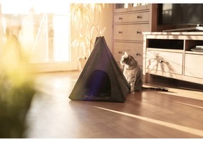 Sötétszürke teepee sátor kisállatoknak - Wenko