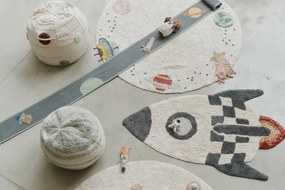 Krémszínű gyerek babzsákfotel Solar System – Lorena Canals