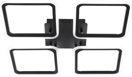 LED Fényerőszabályozható mennyezeti lámpa LED/95W/230V 3000-6500K + távirányító