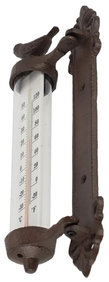 Dekor Bird öntöttvas fali hőmérő, magasság 27,3 cm - Esschert Design