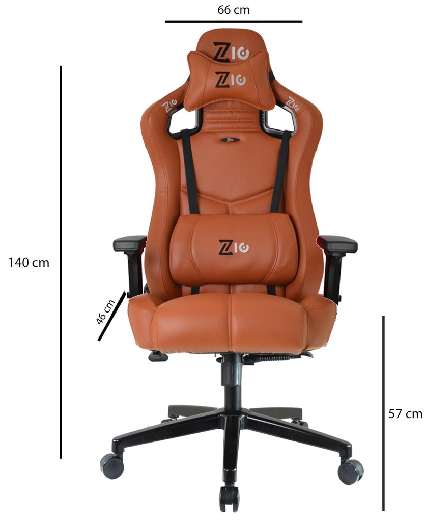 Irodai gamer szék Vilile (barna)  . 1093833