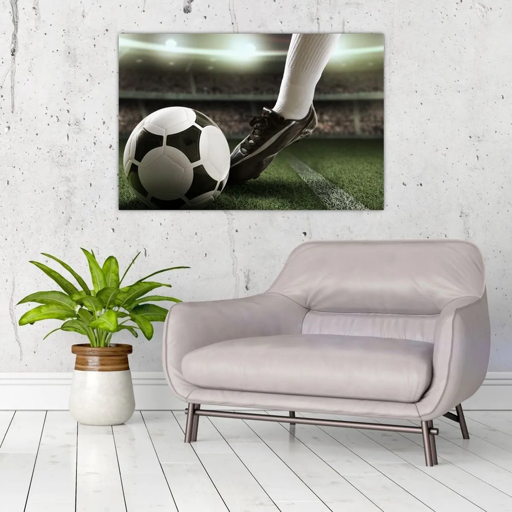 Kép - Futball labda (90x60 cm)