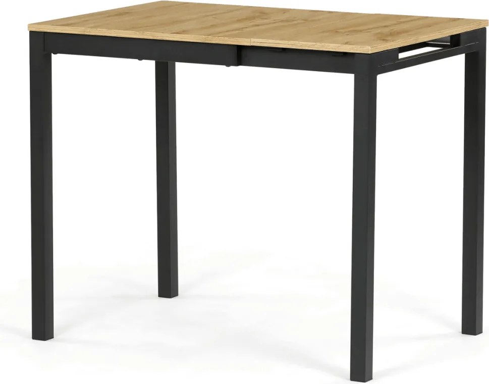 Étkezőasztal bővíthető 60–90 × 60 cm melamin tölgy OAK
