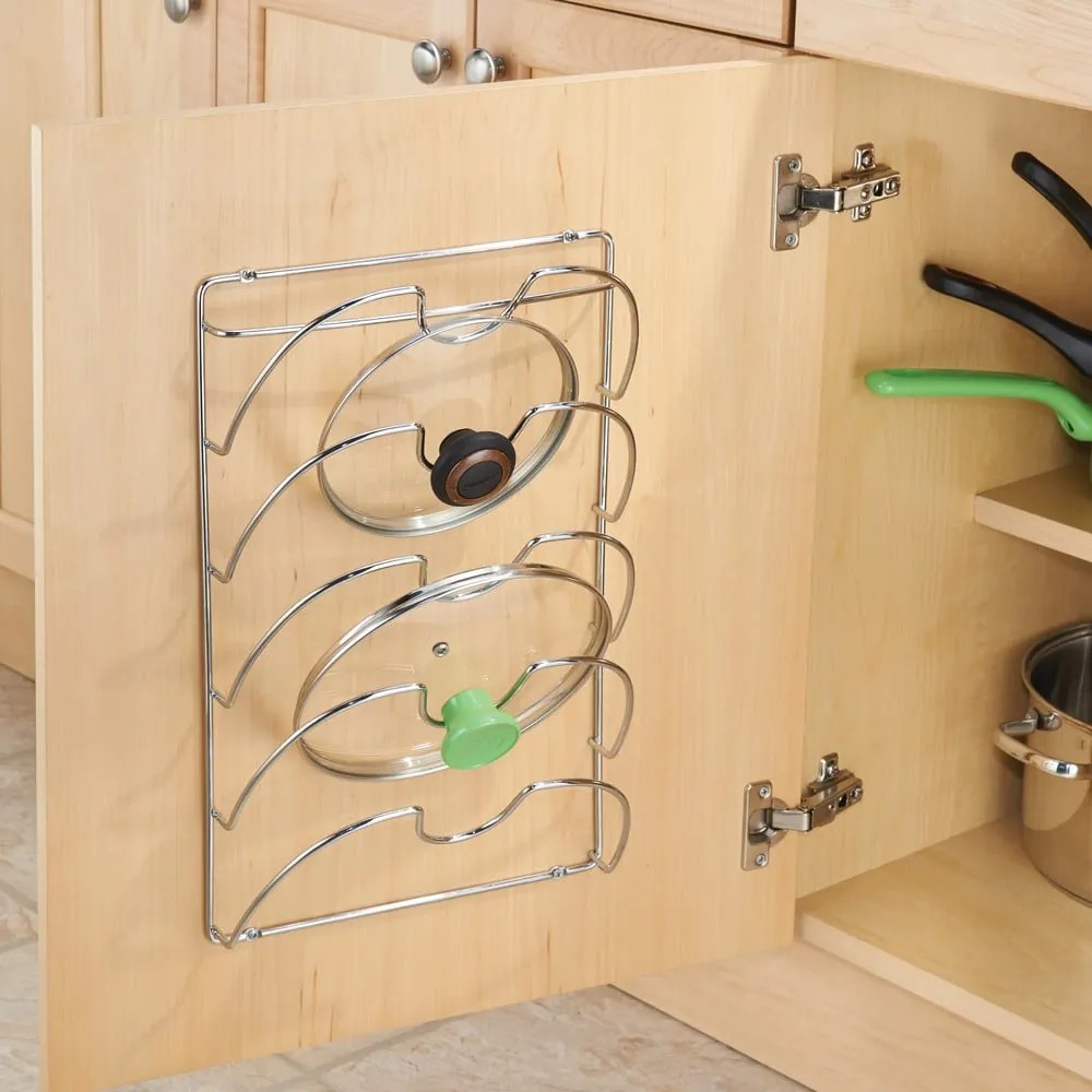 Classico fém fedőtartó, 10,5 cm x 28 cm - iDesign