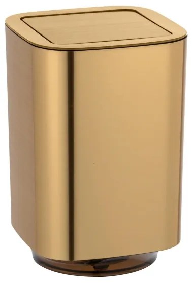 WENKO 24163100 - AURON szemetes 17x25,5 cm aranyszínű