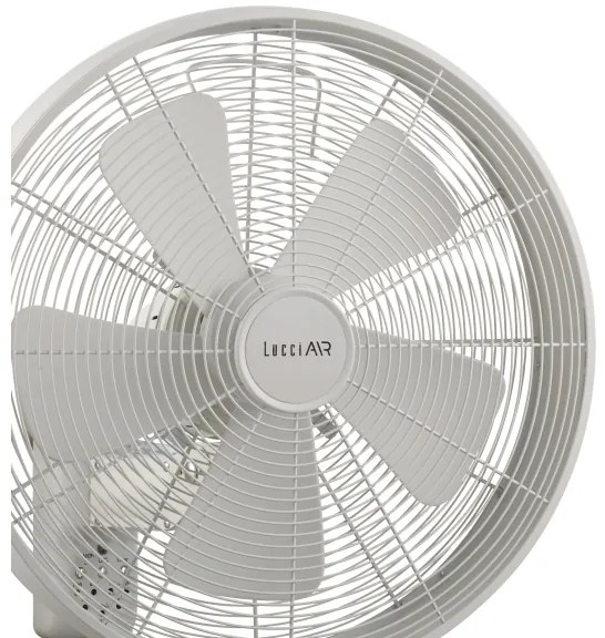 Lucci Air 213128EU - Fali ventilátor BREEZE 55W/230V fehér + távirányító