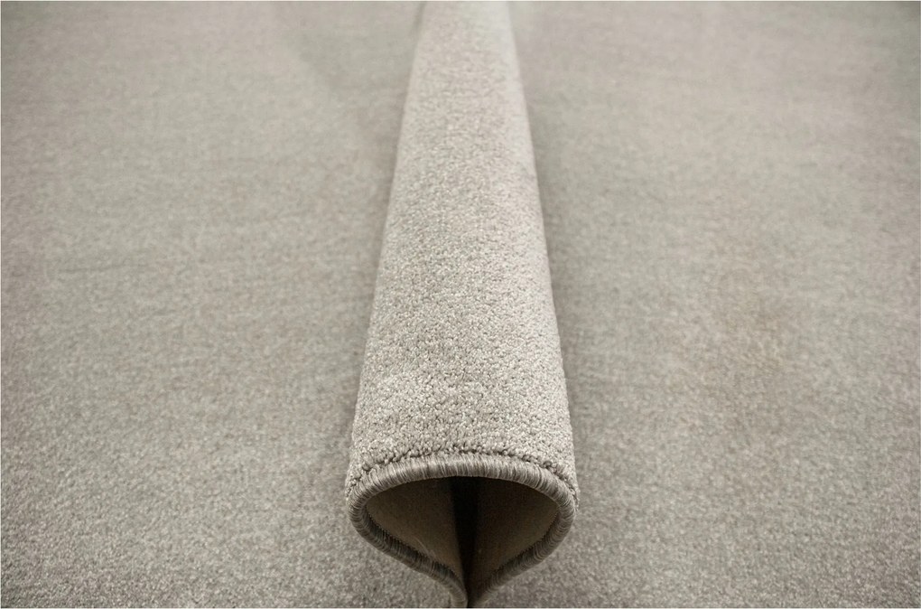 150x200 cm Szürke Filc Szőnyeg Monarch Luxus Gyapjú A Hálószobába