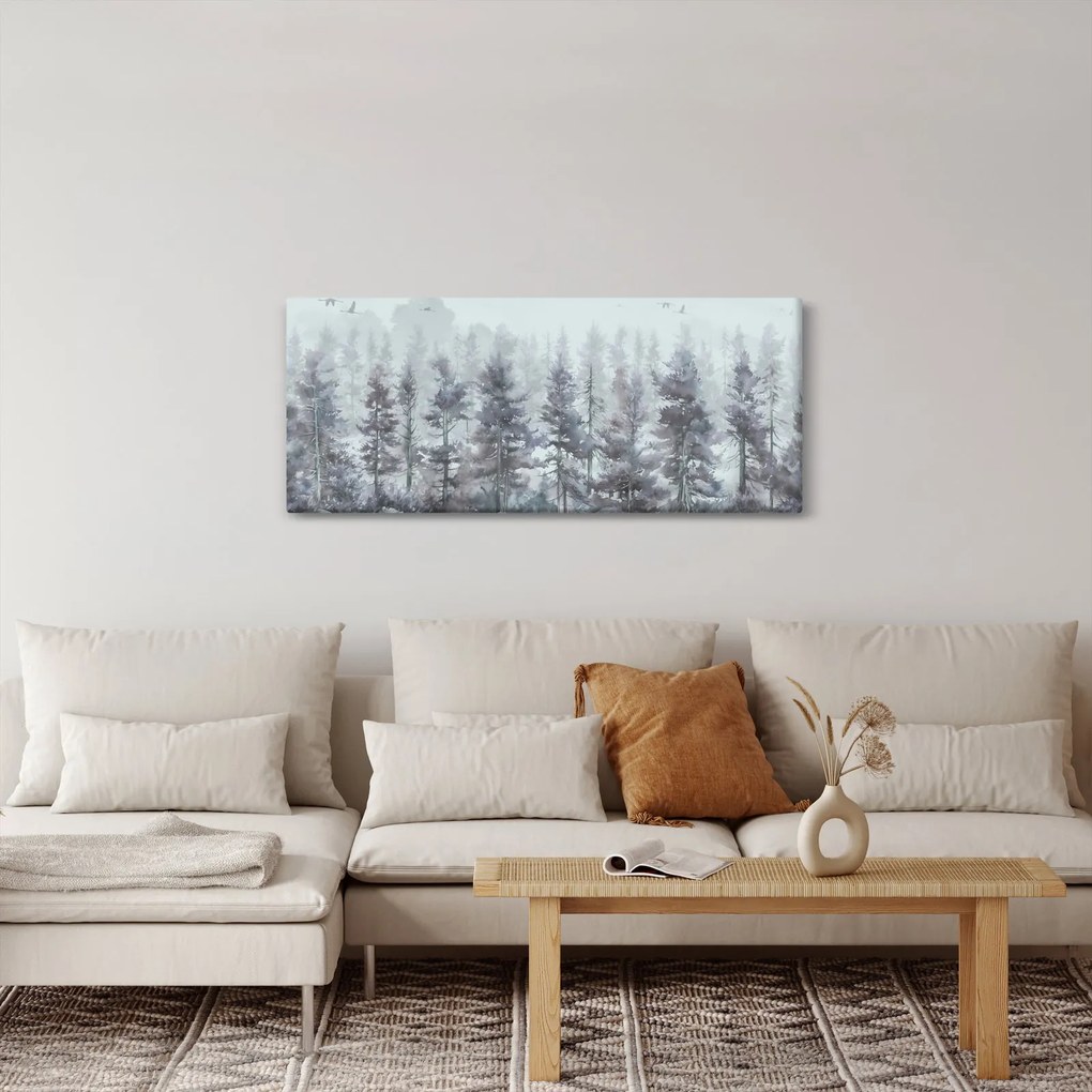 Kép - Fenyőerdő II., akvárium (120x50 cm)
