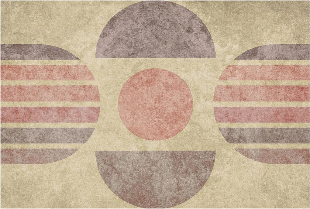 Fotótapéta Flizelin Dekoratív Hálószoba Geometrikus formák 104x70