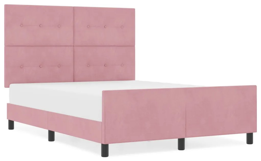 Pink Ágykeret 140x200 cm Párna