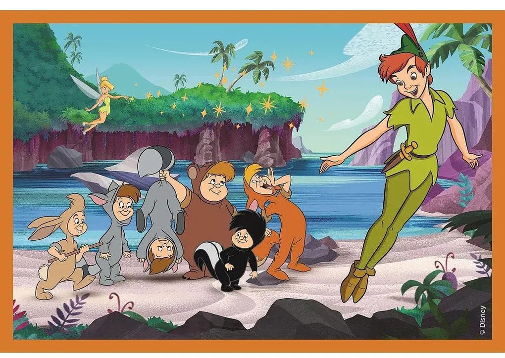 Disney Classics Loveable Stories mesekocka 6 db-os Clementoni