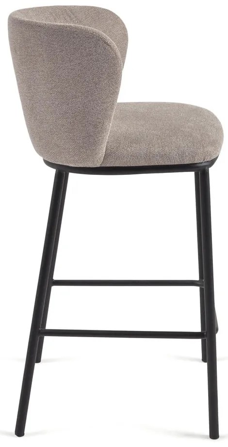 Világosbarna bárszék (ülésmagasság 65 cm) Ciselia – Kave Home