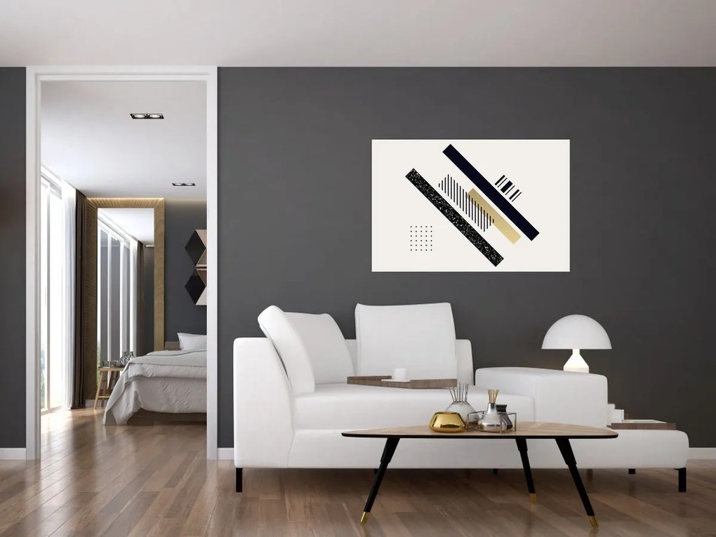 Kép - Geometriai formák N⁰5 (90x60 cm)