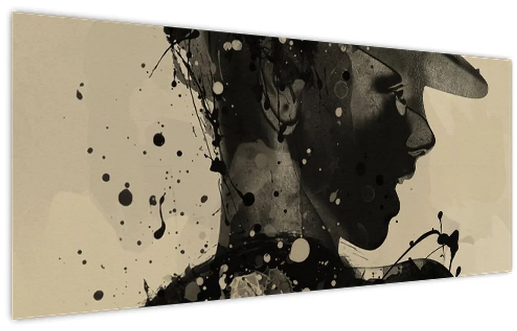 Kép - Jazz nő (120x50 cm)