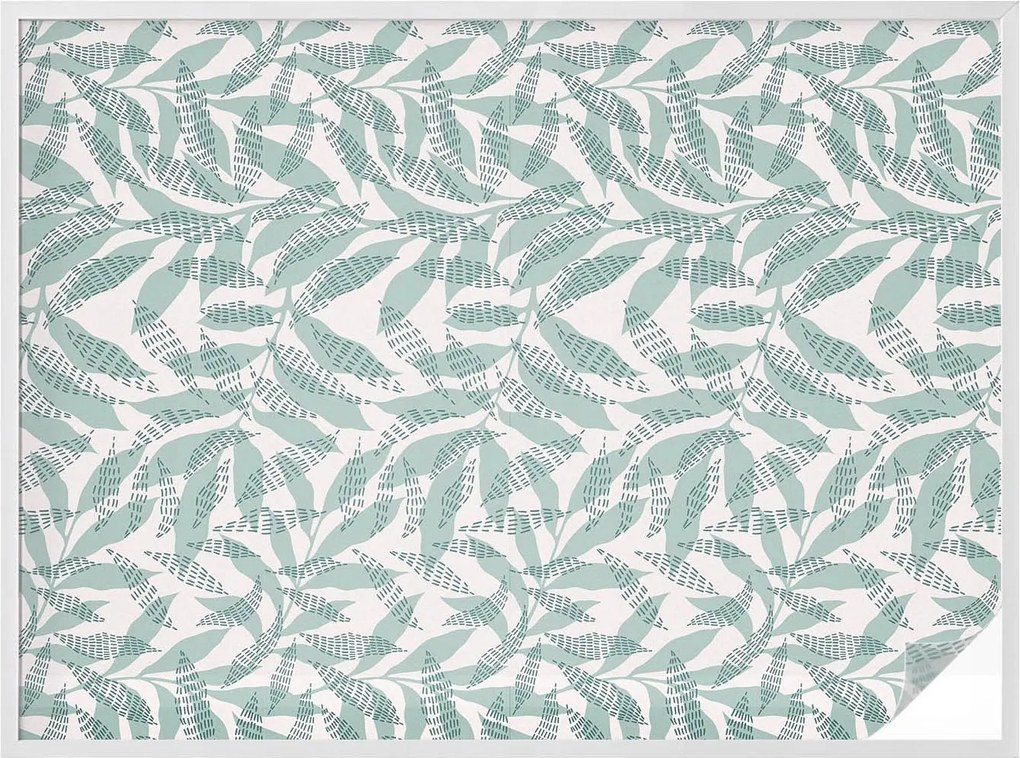 Szélvédőfólia Ablak Adatvédelem Zöld levelek 200x146