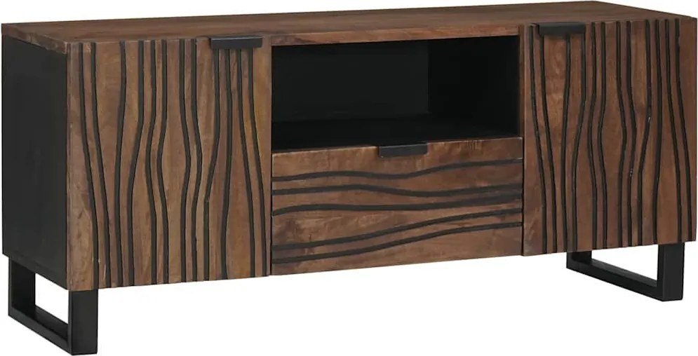 vidaXL TV egységek fiókkal Dió 105 x 33 x 46 cm Faanyag