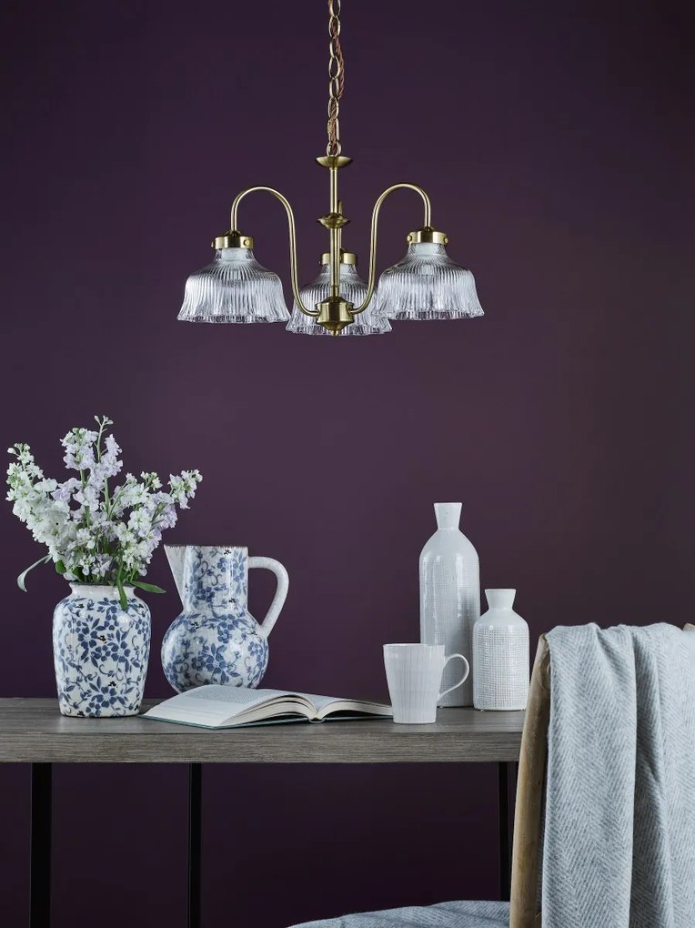 Dar Lighting klasszikus csillár maude sárgaréz darmau0342