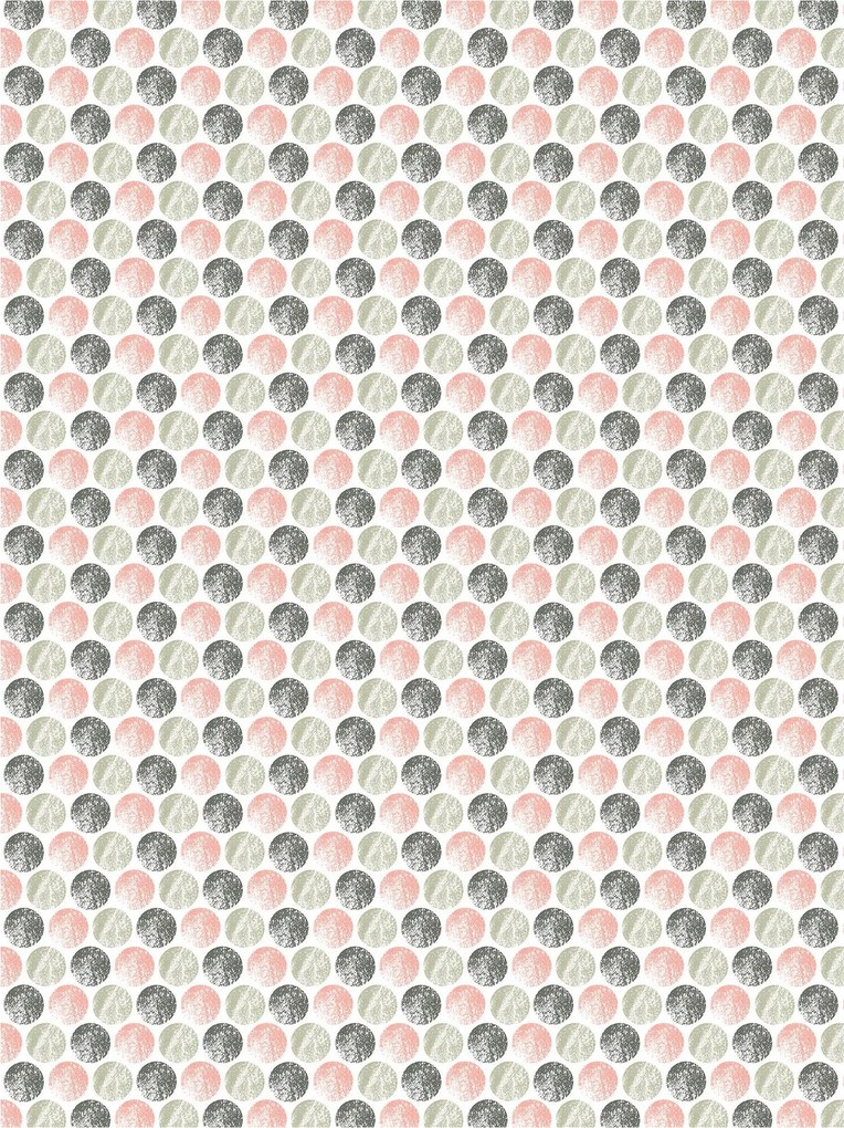 Fotótapéta Pasztell és geometrikus ujjlenyomatok rózsaszín-zöld 206x275 +ragasztó