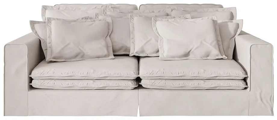 Krémszínű kanapé 236 cm Nora – Ropez