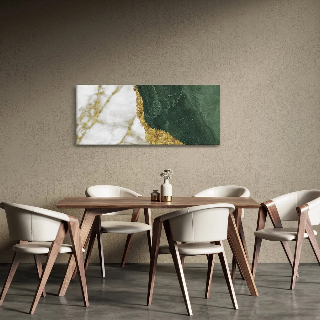Kép - Zöld márvány N⁰3 (120x50 cm)