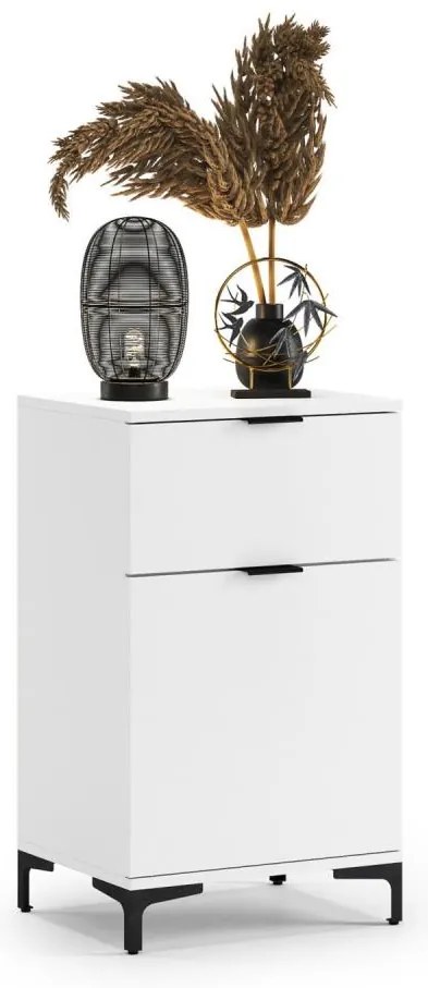 LORA fehér szekrény fiókkal