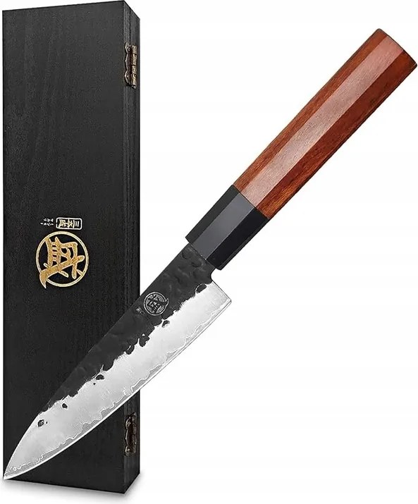 Japán Konyhakés Mitsumoto Sakari Kovácsolt Rozsdamentes Acél 22 CM Prémium