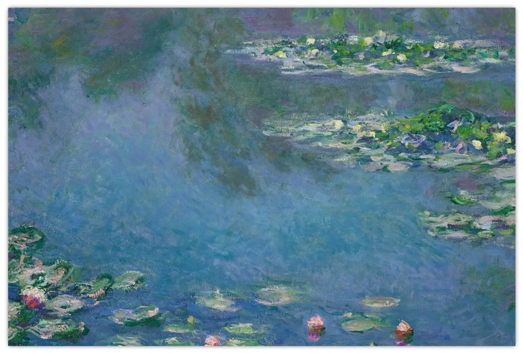 Kép - Claude Monet, Water Lilies, reprodukciók (90x60 cm)